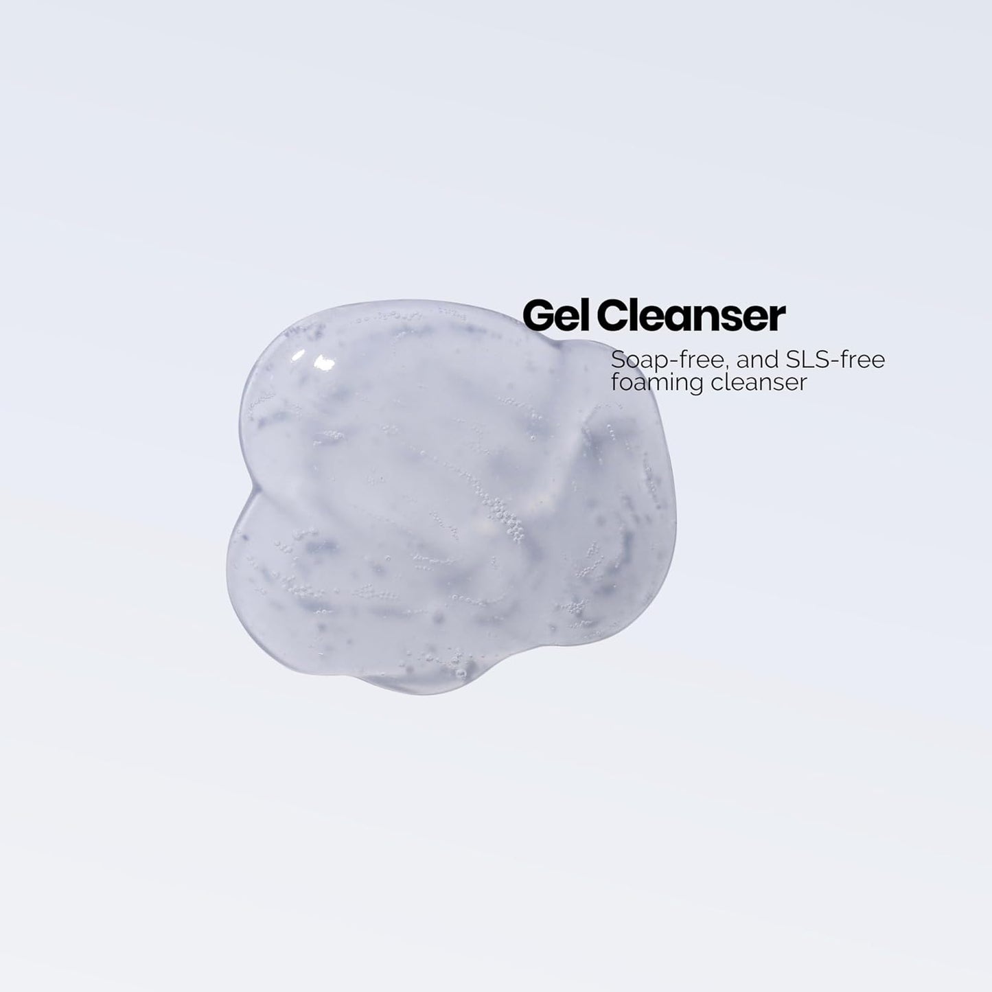 Koope Gel Face Wash, Cleanser For All Skin Types, Gentle, Soap-Free, pH Balanced, Makeup Remover with Oat Amino Acids, Cucumber, Kiwi & Aloe, Free of Parabens, Sulphates & Fragrances, Vegan, 5.0 FL OZ