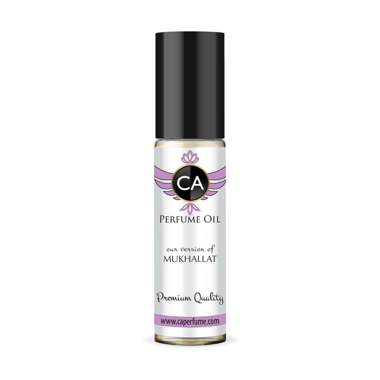 CA Perfume Impression of Mukhallat Unisex Fragrance Oil Amber Vanilla Scent Long Lasting Perfumes for Women & Men Travel Size TSA Ready Mini Parfum Body Oil Roll-on 0.33 Fl Oz 10ml