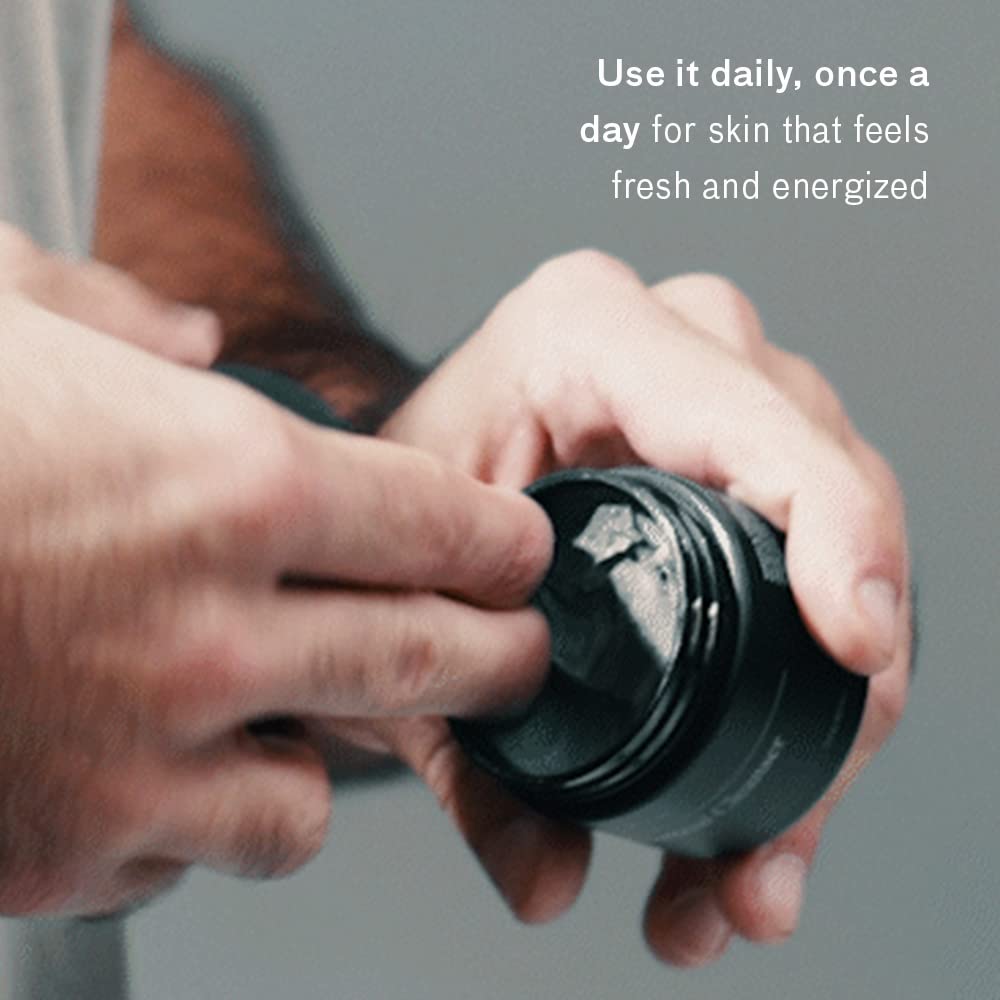 Lumin Charcoal Face Wash for Men, Daily Detox Cleanser, Hydrating Facial Wash w Activated Charcoal, Exfoliates & Unclogs Pores, Oil Control, Refreshing Skincare for Normal & Sensitive Skin, 2 Pack