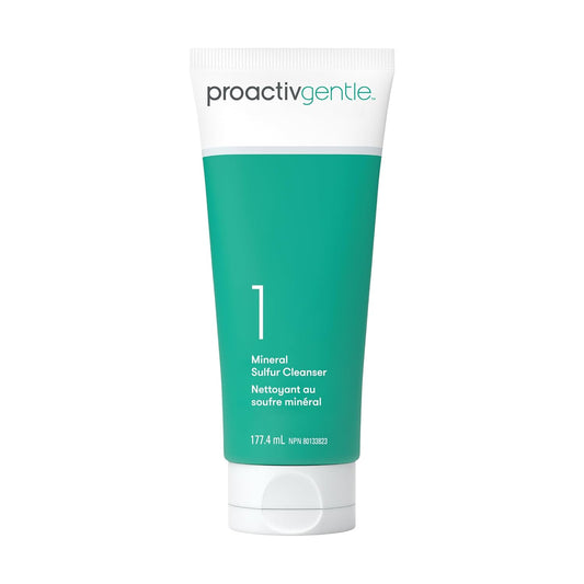 Proactiv Clean Mineral Acne Cleanser- Sulfur Acne Treatment Face Wash for Sensitive Skin- Gentle Daily Acne Cream Facial Cleanser with Soothing Chamomile- 6oz