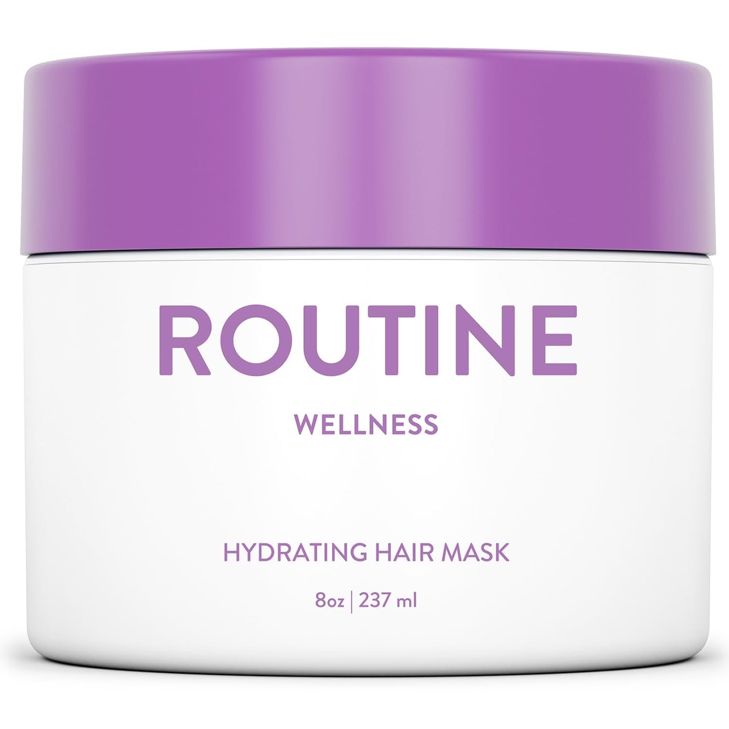 Routine Wellness Deep Conditioning Hair Mask - Bring Dry, Damaged Hair Back to Life – Hydrating Repair Treatment that Moisturizes, Strengthens & Adds Volume – Gardenia 8oz