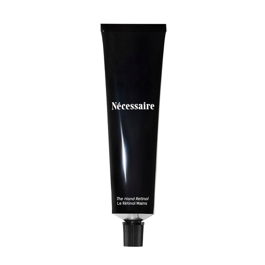 Nécessaire The Hand Retinol. Anti-Age Repair Serum. For Crepiness, Wrinkles, Spots, Brittle Cuticles. 0.25% Pure Retinol. 5% AHA. Dermatologist-Tested. Hypoallergenic. Non-Comedogenic.
