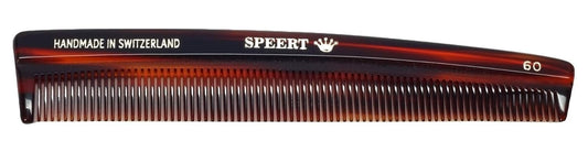 #60 Handmade Narrow Tooth Comb Tortoise Havana Acetate Fine Straight Thin Detangling Parting Grooming Teasing Hair Styling Hairdresser Barber Hairdressing Wet Dry Pocket Travel Women Men Kids