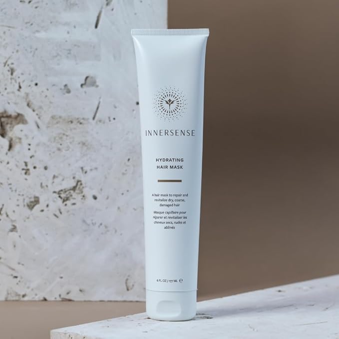 INNERSENSE Organic Beauty - Natural Hydrating Hair Mask | Non-Toxic, Cruelty-Free, Clean Haircare (6oz)