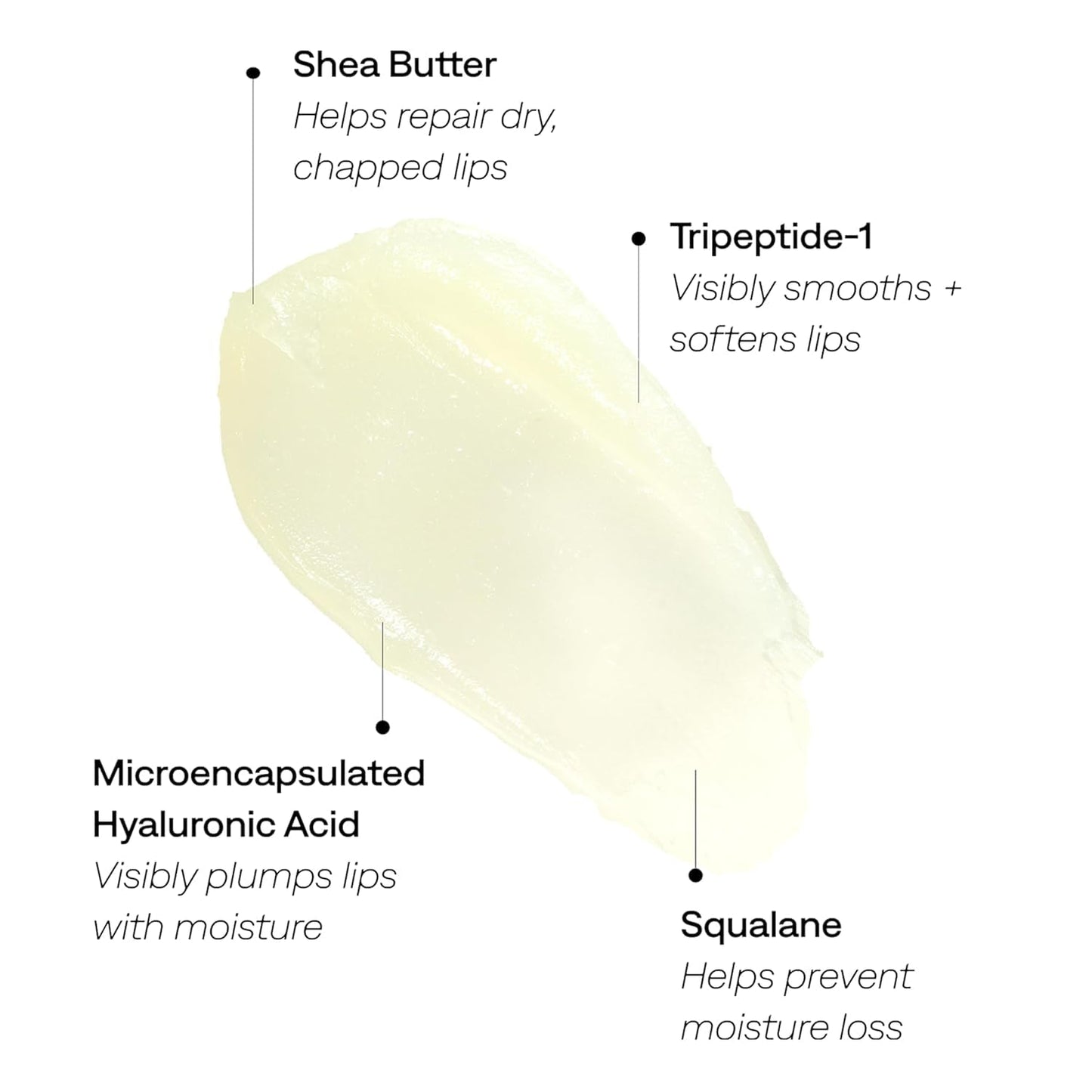 Provence Beauty Soft Bisous Plumping Lip Balm – Hydrating Lip Care Treatment with Tripeptide-1, Hyaluronic Acid & Shea Butter – Smooths, Softens & Plumps Dry Lips (2-Pack)