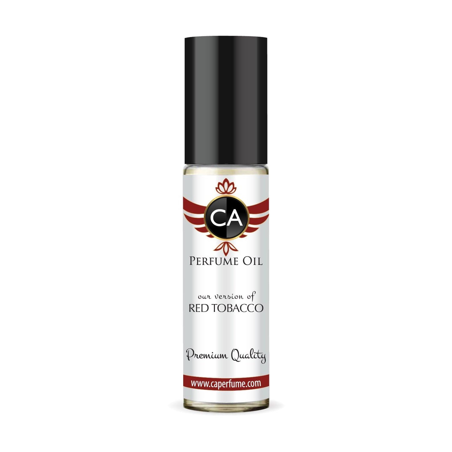CA Perfume Impression of Red Tobacco Unisex Eau De Parfum Woody Spicy Scent Long Lasting Unisex Fragrance Travel Size TSA Ready for Day and Night Wear 0.33 Fl Oz 10ml