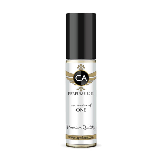 CA Perfume Impression of One Unisex Eau De Parfum Woody Scent Long Lasting Unisex Fragrance Travel Size TSA Ready for Day and Night Wear 0.33 Fl Oz 10ml