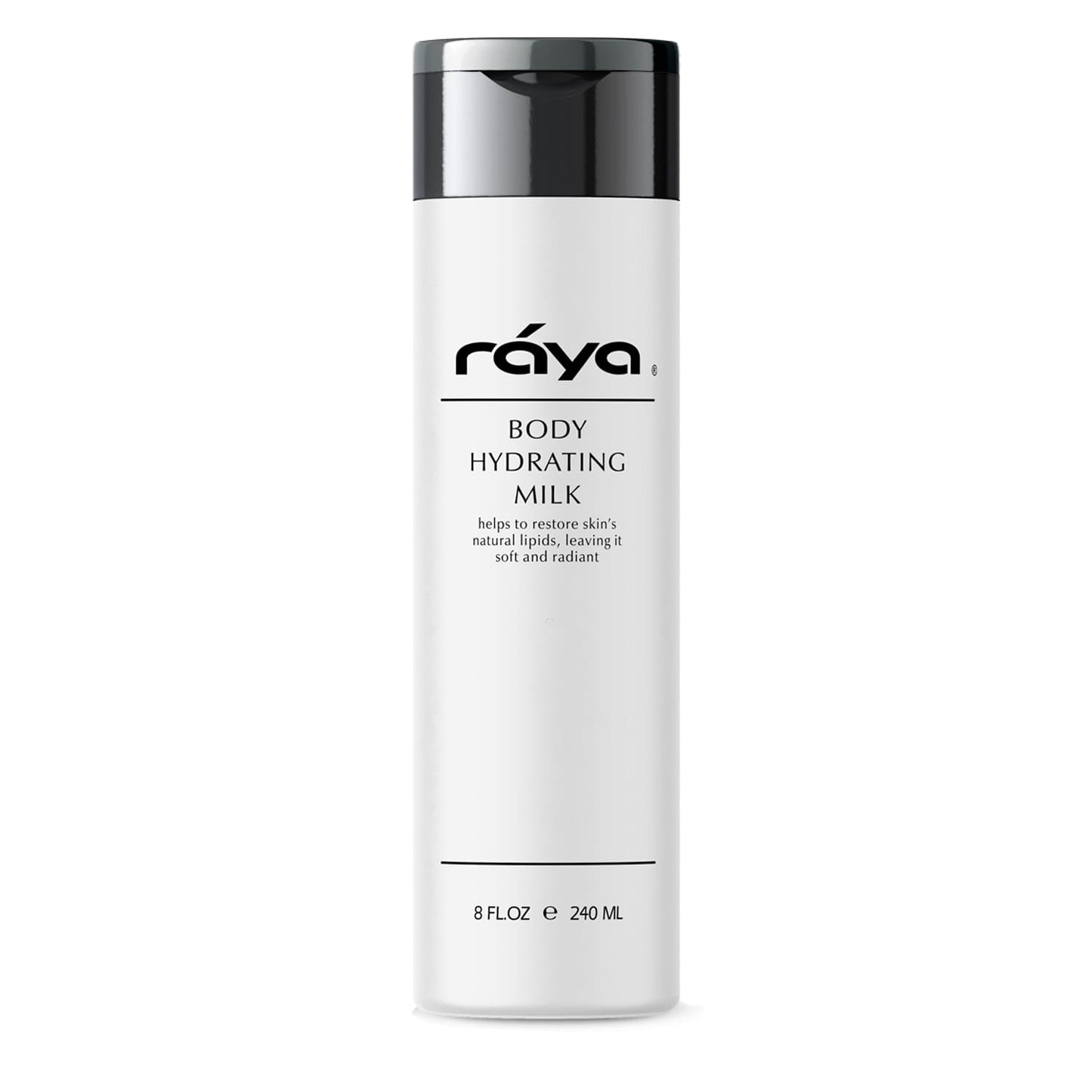 Raya Body Hydrating Milk 8 oz (S-102) | Hydrating, Moisturizing, and Restorative Body Lotion | Rich in Natural Oils, Butters, and Vitamins | Calms and Softens