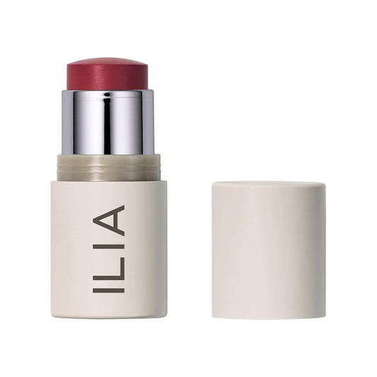 ILIA - Multi-Stick For Lips + Cheeks | Buildable, Creamy, Multi-Use Color Formula for All Skin Types | Nourish, Soften, Protect | Non-Toxic, Vegan, Cruelty-Free (A Fine Romance, 0.15 oz | 4.5 g)