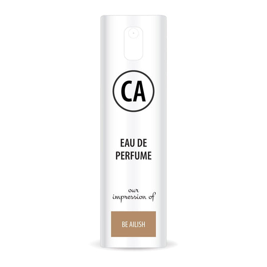 CA Perfume Impression of By Ailish for Women Eau De Parfum Amber Vanilla Scent Long Lasting Perfumes for Women Travel Size TSA Ready for Day and Night Wear 0.33 Fl Oz 10ml