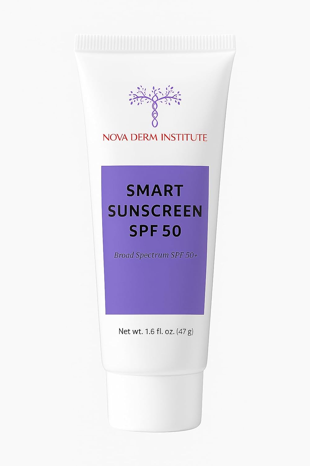 Mineral Sunscreen SPF 50 Face & Body Clear Sunscreen for Face Zinc Oil-Free Non-Comedogenic Sensitive Skin Sunblock Men & Women Broad Spectrum – Nova Derm Institute (1 fl oz)