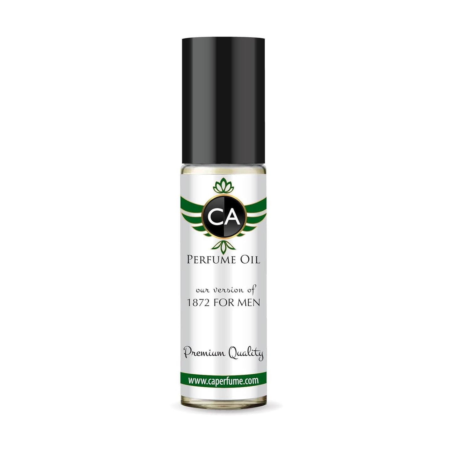 CA Perfume Impression of 1872 For Men Fragrance Oil Citrus Aromatic Scent Long Lasting Cologne for Men Travel Size TSA Ready Mini Parfum Body Oil Roll-on 0.33 Fl Oz 10ml