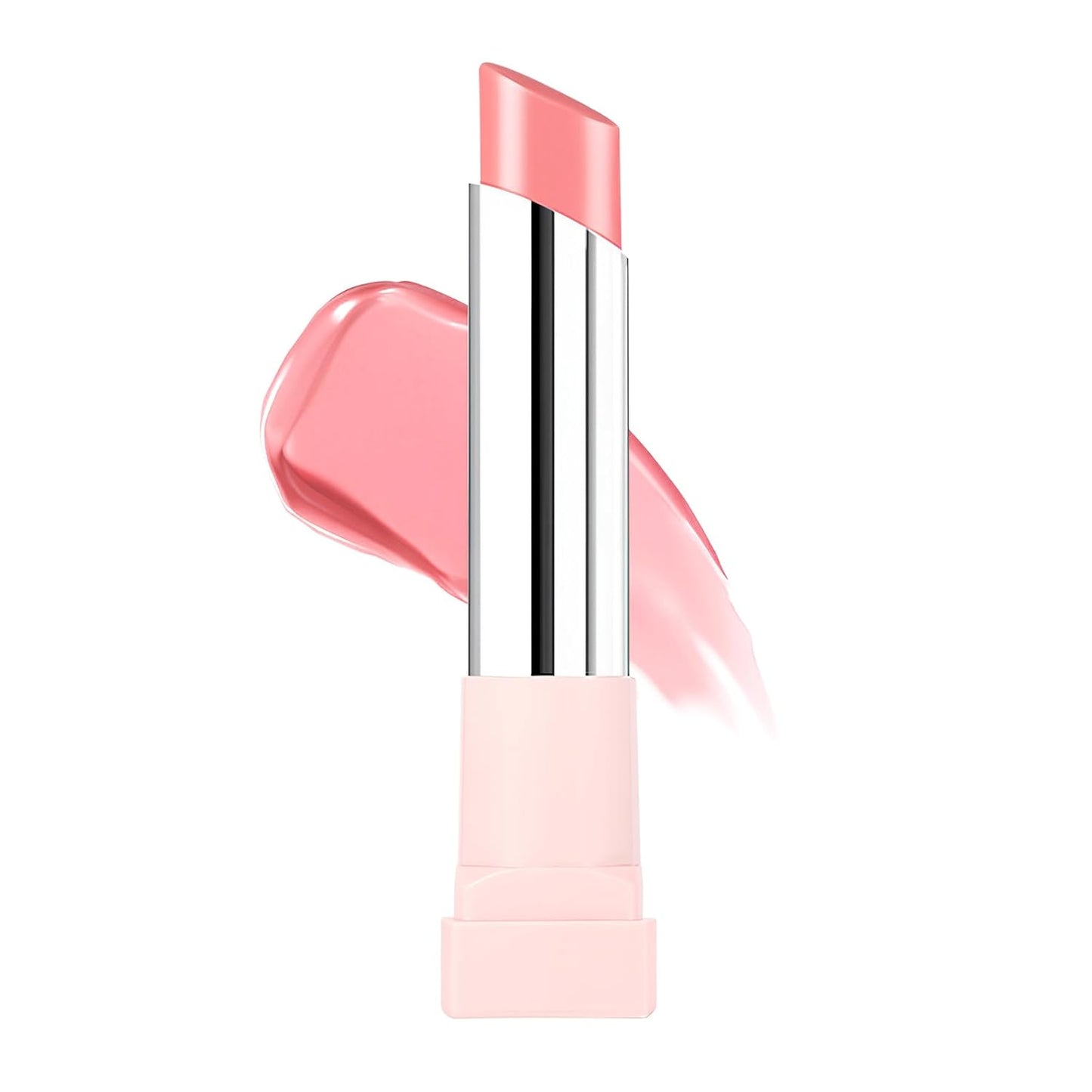 Hydrating Glaze Lip Balm, tinted Lip Balm with 24HRs of Smooth, Moisturizing Shine, Non-Sticky Shine with Hyaluronic Acid, Sheer Baby Pink (Pink Drip)