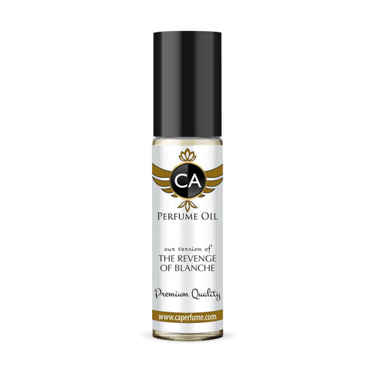 CA Perfume Impression of The Revenge Of Blanche for Women Fragrance Oil Floral Scent Long Lasting Perfumes for Women Travel Size TSA Ready Mini Parfum Body Oil Roll-on 0.33 Fl Oz 10ml