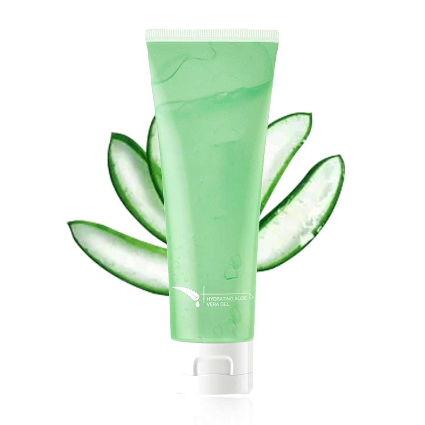 Moisturizing Gel for Face & Body,Non-sticky Gel After Sun Aloe Lotion Skin Care,Fast Absorbing Long Lasting Refreshing Hydrating Face Moisturizer for All Skin Types 05