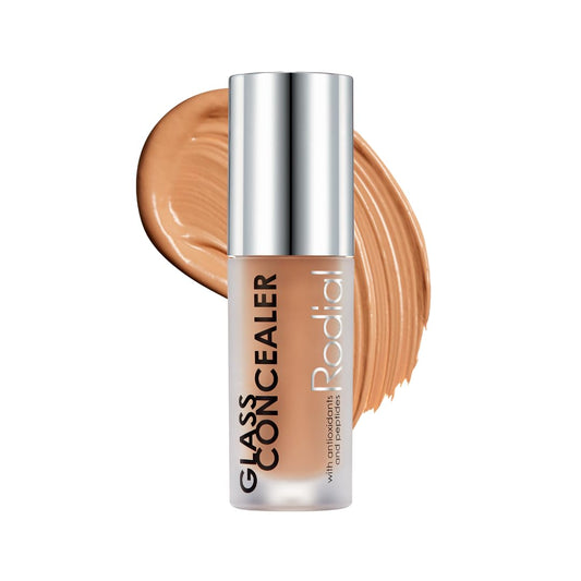 Rodial Glass Concealer Shade 3 - Luminous, Full-Coverage Cream with Peptides and Antioxidants for Flawless Skin, 0.1 fl. oz.