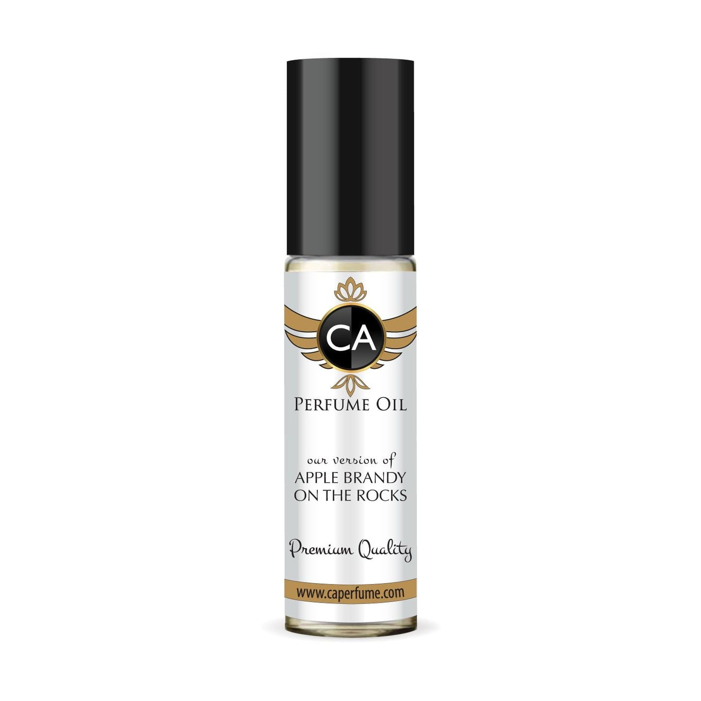 CA Perfume Impression of Apple Brandy On The Rocks Unisex Fragrance Oil Aromatic Fruity Scent Long Lasting Perfumes for Women & Men Travel Size TSA Ready Mini Parfum Body Oil Roll-on 0.33 Fl Oz 10ml