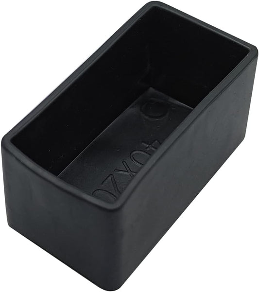 10 Pack Strut Channel Cap, 1-5/8" x 7/8" Plastic Black Short End Cap for 13/16" & 7/8" Tall Strut Channel End Cover