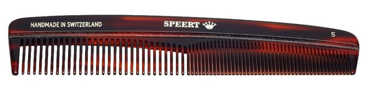 #5 Handmade Wide Narrow Tooth Comb Tortoise Havana Acetate Thick Coarse Curly Thin Fine Straight Hair Detangling Parting Grooming Teasing Styling Hairdresser Barber Hairdressing Wet Dry Pocket