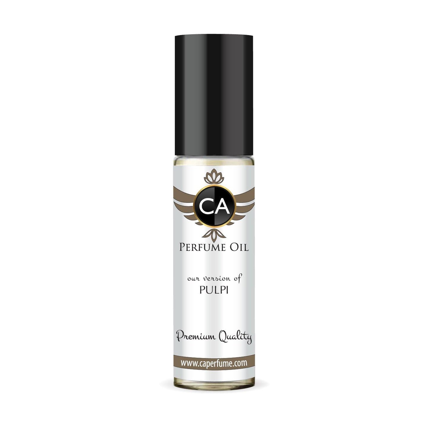 CA Perfume Impression of Pulpi Unisex Eau De Parfum Floral Fruity Scent Long Lasting Unisex Fragrance Travel Size TSA Ready for Day and Night Wear 0.33 Fl Oz 10ml