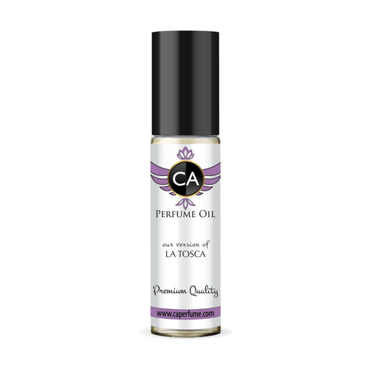 CA Perfume Impression of La Tosca for Women Fragrance Oil Chypre Floral Scent Long Lasting Perfumes for Women Travel Size TSA Ready Mini Parfum Body Oil Roll-on 0.33 Fl Oz 10ml