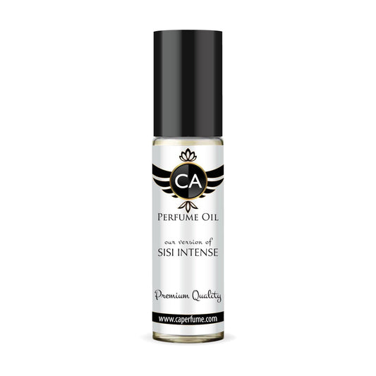 CA Perfume Impression of Sisi Intense for Women Fragrance Oil Chypre Fruity Scent Long Lasting Perfumes for Women Travel Size TSA Ready Mini Parfum Body Oil Roll-on 0.33 Fl Oz 10ml