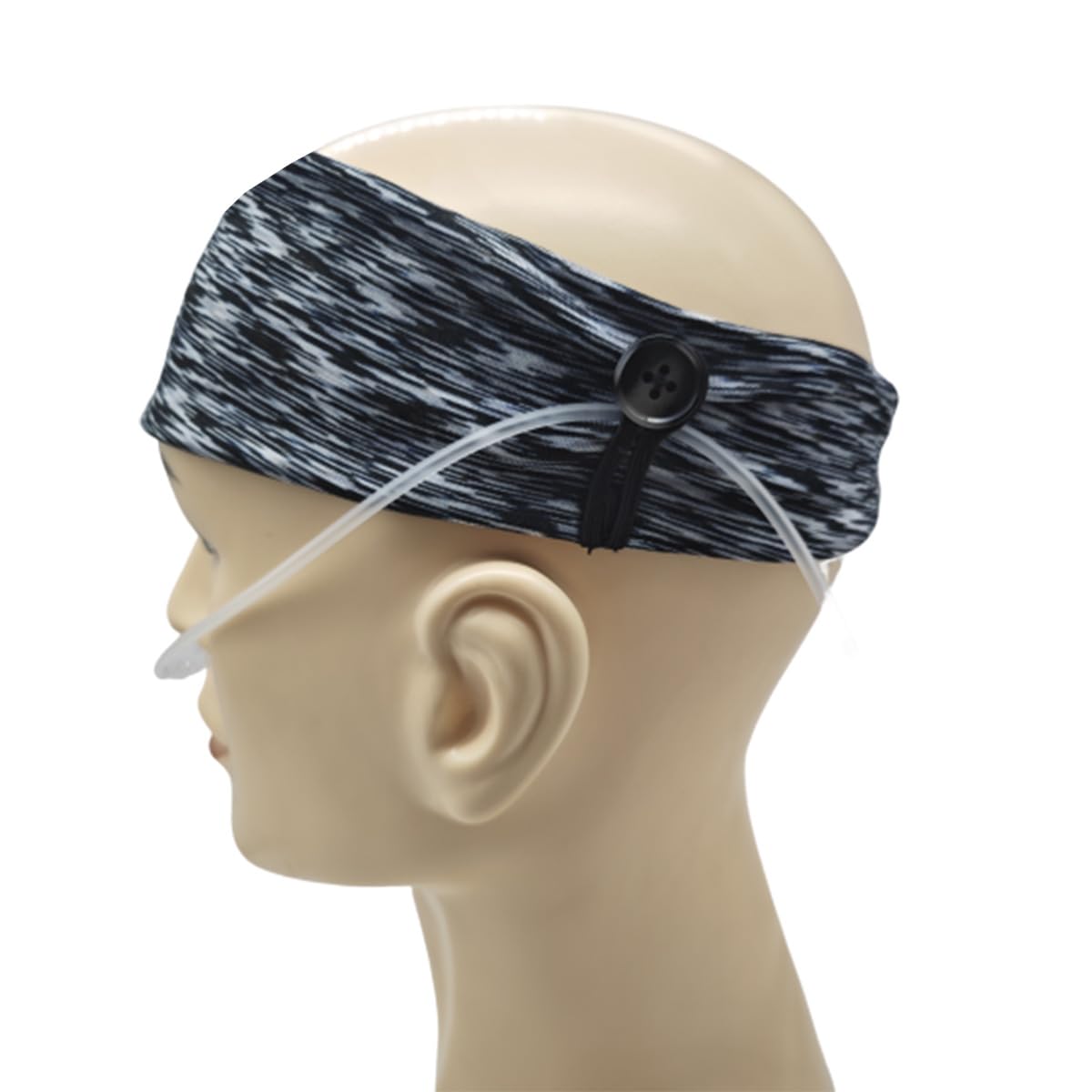 Hairband, Comfortable Ear Protectors for Oxygen Tubing - Cannula Headband, 2 PCS, Keeps Cannula in Place and Prevents Ear Soreness