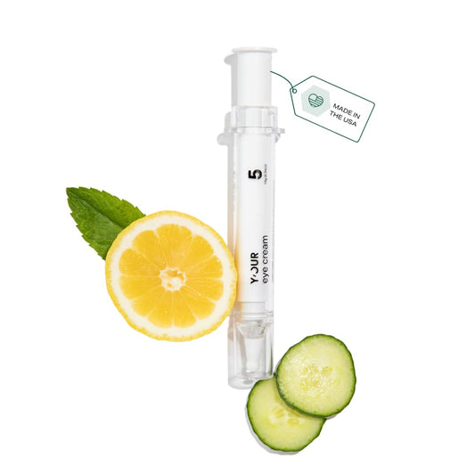 Y’OUR Retinol & Peptide Complex Eye Cream: Anti-Aging for Dark Circles, Puffiness, Wrinkles & Crow’s Feet; Hydrating & Under Eye Repair. Made in USA