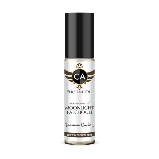 CA Perfume Impression of Moonlight Patchouli Unisex Eau De Parfum Woody Chypre Scent Long Lasting Unisex Fragrance Travel Size TSA Ready for Day and Night Wear 0.33 Fl Oz 10ml