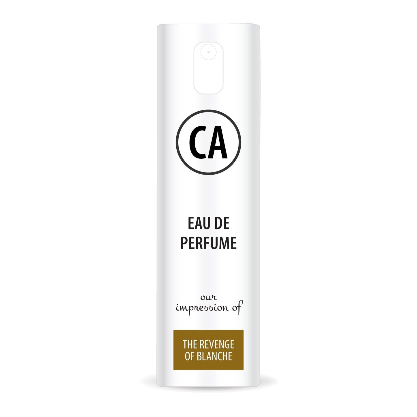 CA Perfume Impression of The Revenge Of Blanche for Women Eau De Parfum Floral Scent Long Lasting Perfumes for Women Travel Size TSA Ready for Day and Night Wear 0.33 Fl Oz 10ml