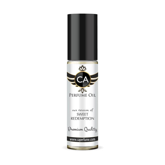 CA Perfume Impression of Sweet Redemption Unisex Fragrance Oil Amber Floral Scent Long Lasting Perfumes for Women & Men Travel Size TSA Ready Mini Parfum Body Oil Roll-on 0.33 Fl Oz 10ml