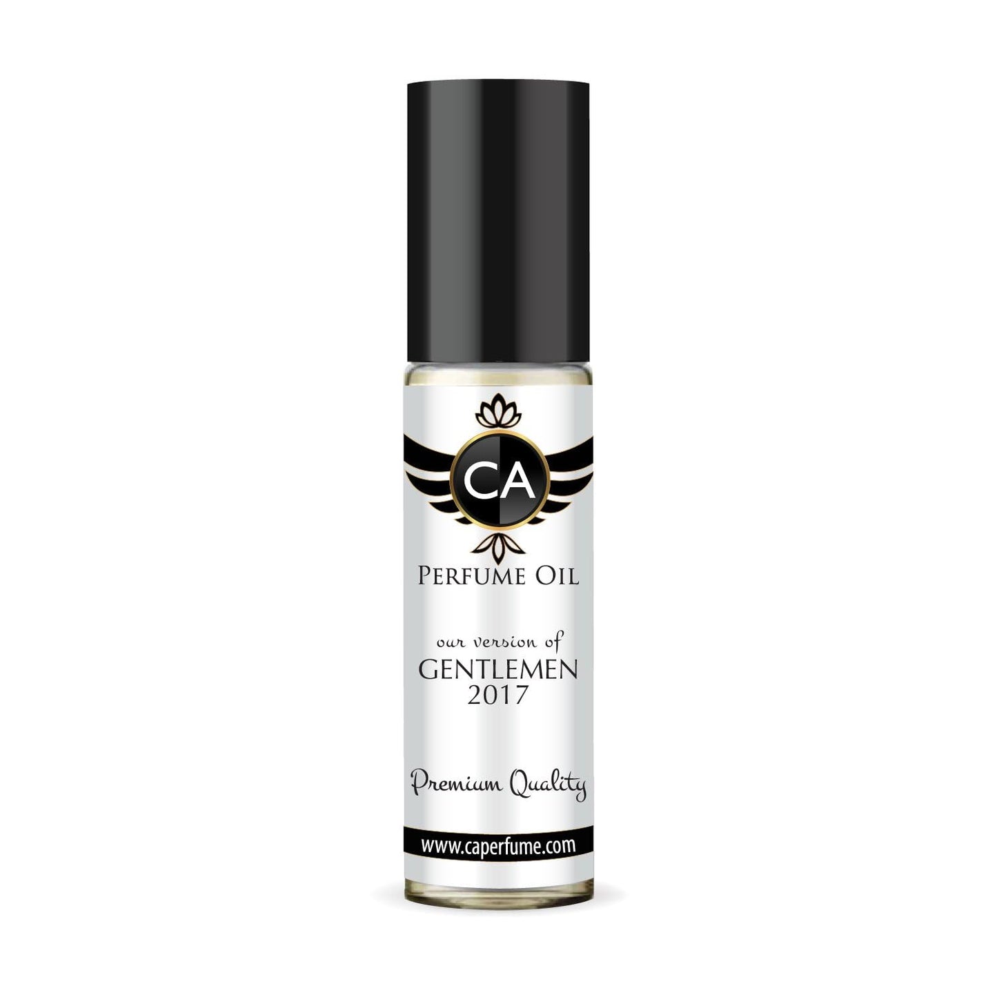 CA Perfume Impression of Gentlemen 2017 for Men Perfume Oil Woody Aromatic Scent Long Lasting Cologne for Men Travel Size TSA Ready Mini Parfum Body Oil Roll-on 0.33 Fl Oz 10ml
