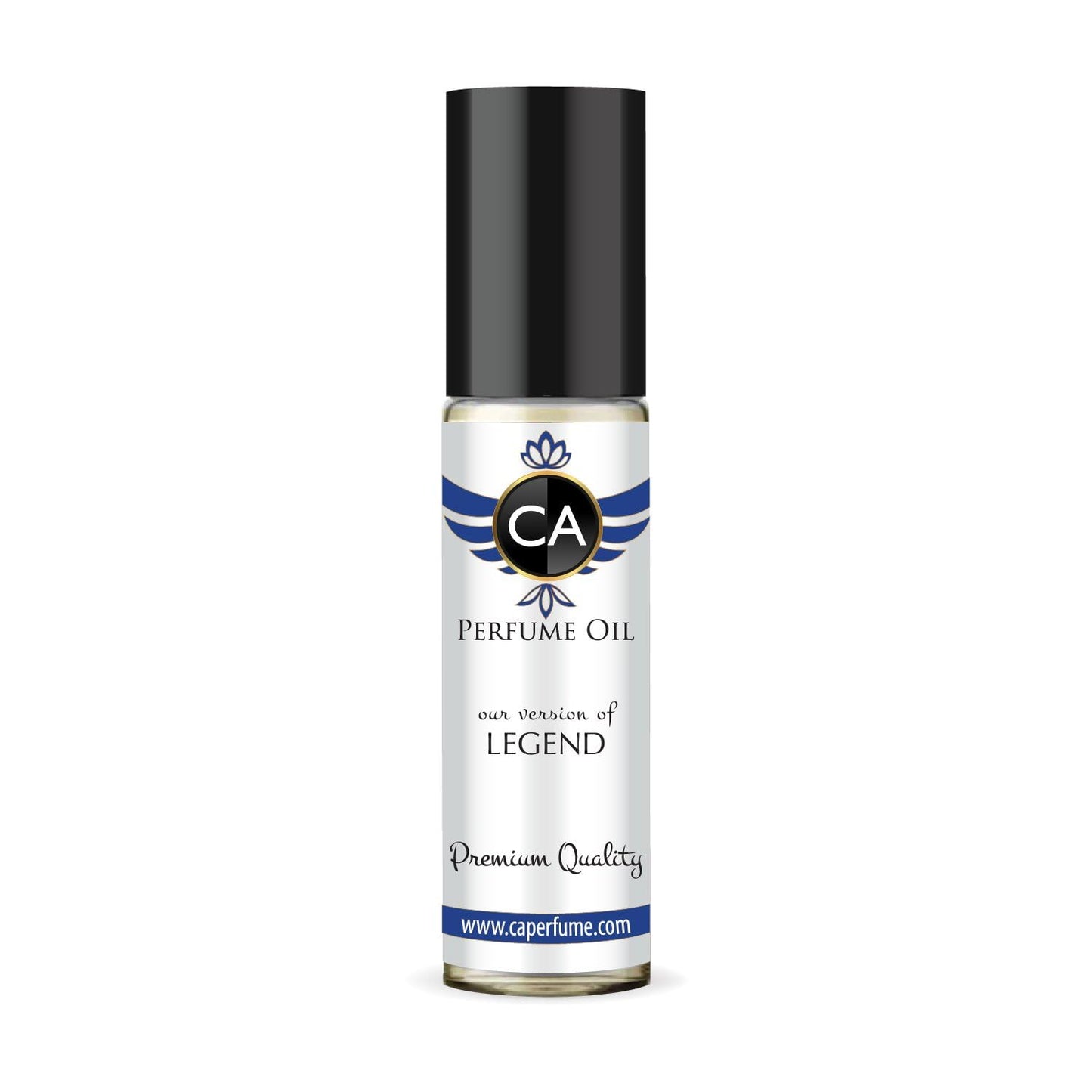 CA Perfume Impression of Legend for Men Eau De Parfum Aromatic Fougere Scent Long Lasting Cologne for Men Travel Size TSA Ready for Day and Night Wear 0.33 Fl Oz 10ml