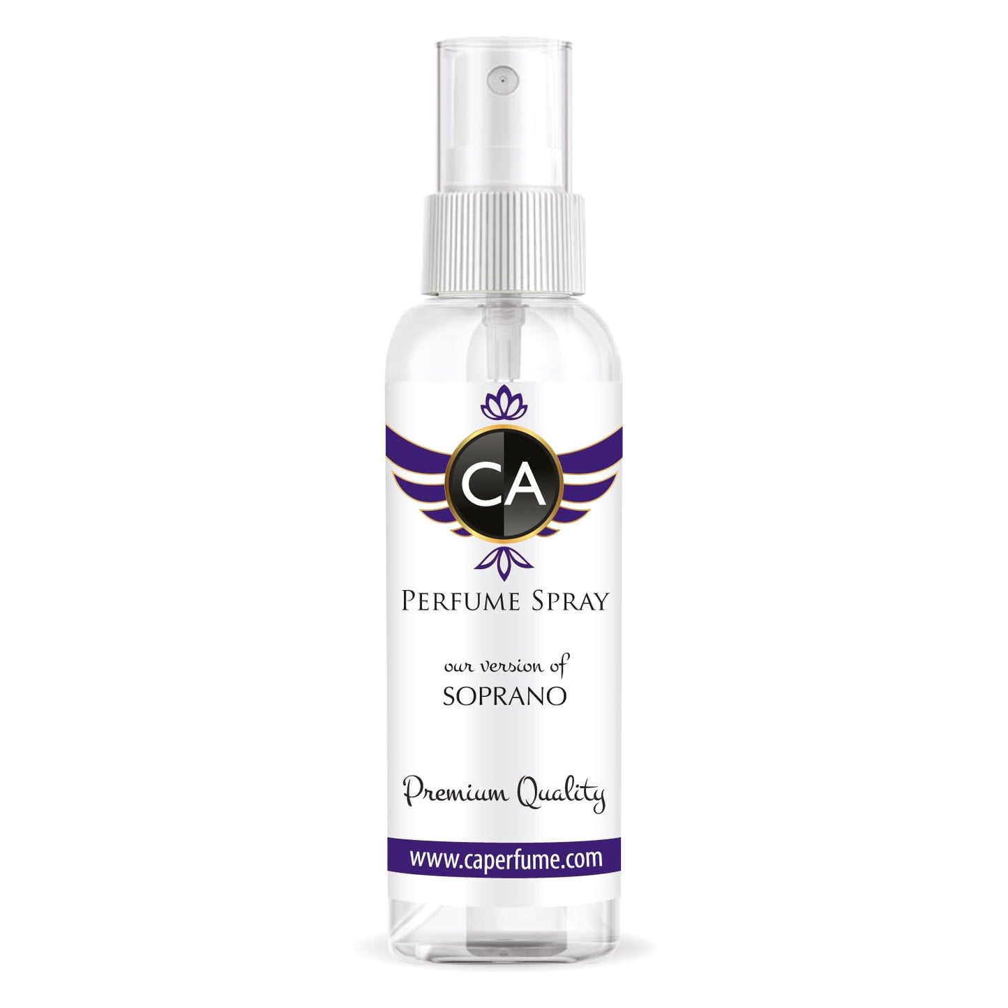 CA Perfume Eco Refill Impression of Soprano For Women & Men Eau de Parfum Spray Atomizer Bottle 2 Fl Oz/60ml-X1