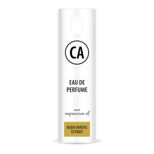 CA Perfume Impression of Nuda Veritas Extrait Unisex Eau De Parfum Floral Scent Long Lasting Unisex Fragrance Travel Size TSA Ready for Day and Night Wear 0.33 Fl Oz 10ml