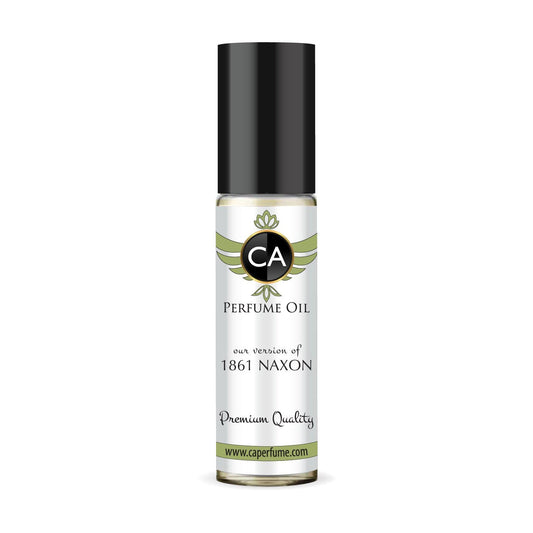 CA Perfume Impression of 1861 Naxos Unisex Eau De Parfum Aromatic Spicy Scent Long Lasting Unisex Fragrance Travel Size TSA Ready for Day and Night Wear 0.33 Fl Oz 10ml