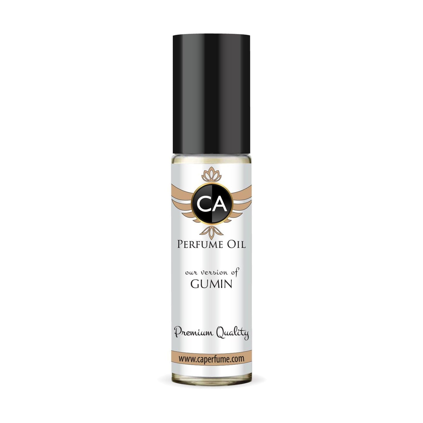 CA Perfume Impression of Gumin Unisex Eau De Parfum Citrus Aromatic Scent Long Lasting Unisex Fragrance Travel Size TSA Ready for Day and Night Wear 0.33 Fl Oz 10ml