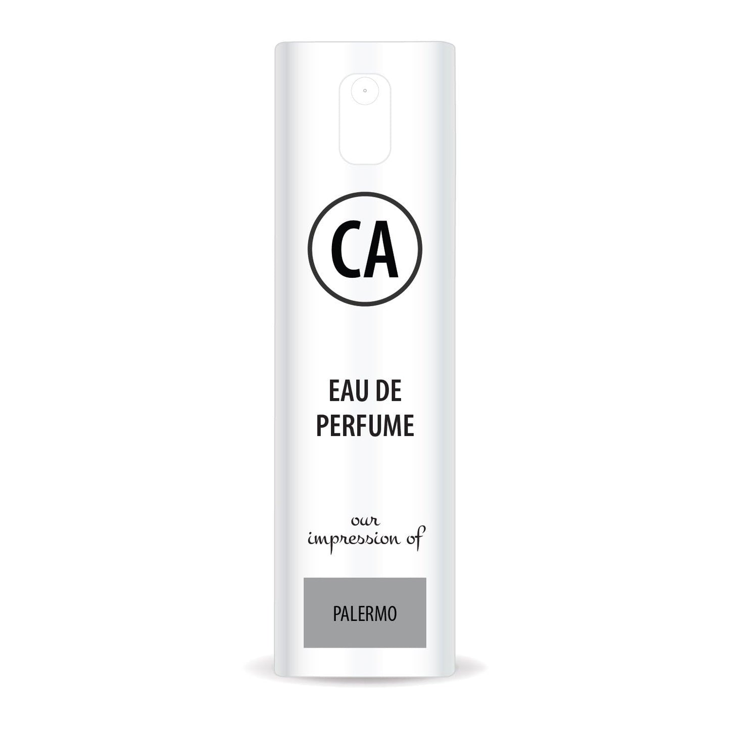 CA Perfume Impression of Palermo for Women Eau De Parfum Citrus Scent Long Lasting Perfumes for Women Travel Size TSA Ready for Day and Night Wear 0.33 Fl Oz 10ml