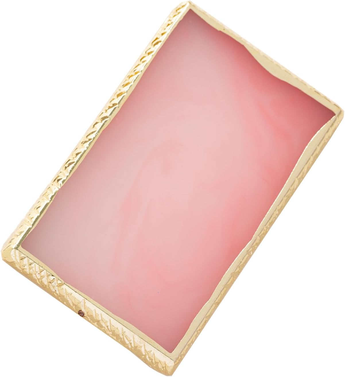 Resin Nail Art Palette Nail Polish Palette Nail Palette Nail Pallet for Nail Art (Pink)