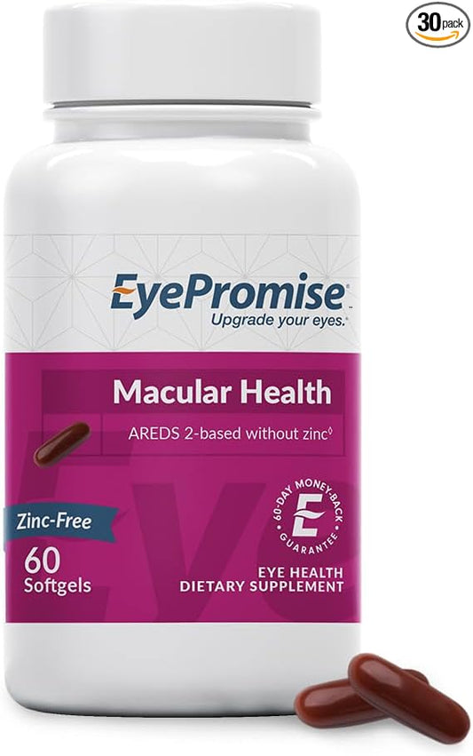 EyePromise Macular Health Eye Vitamin 60 Softgel Omega-3 Fish