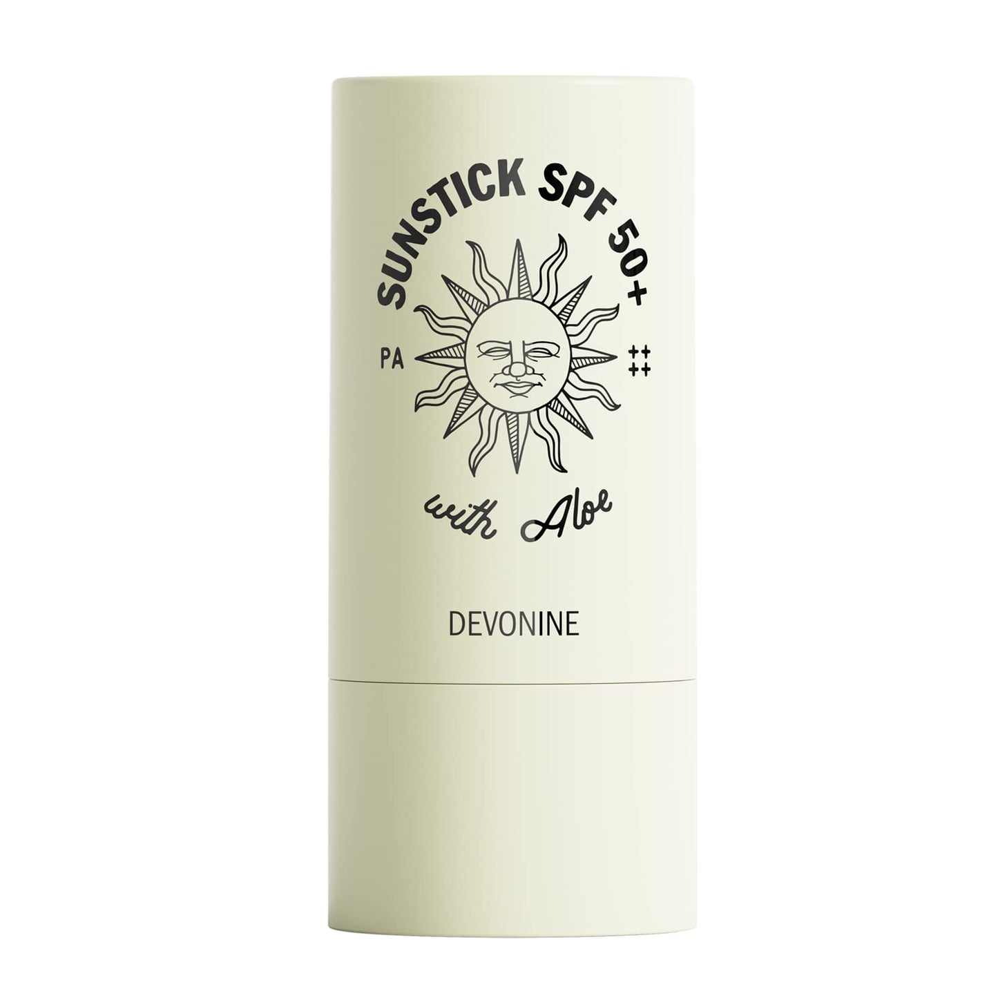 [DEVONINE] Sunstick SPF 50+with Aloe Vera Infused Stick - Moisturizing Protection with Dual Functionality, Wrinkle Improvement and Skin Protection, 0.7oz (18g)