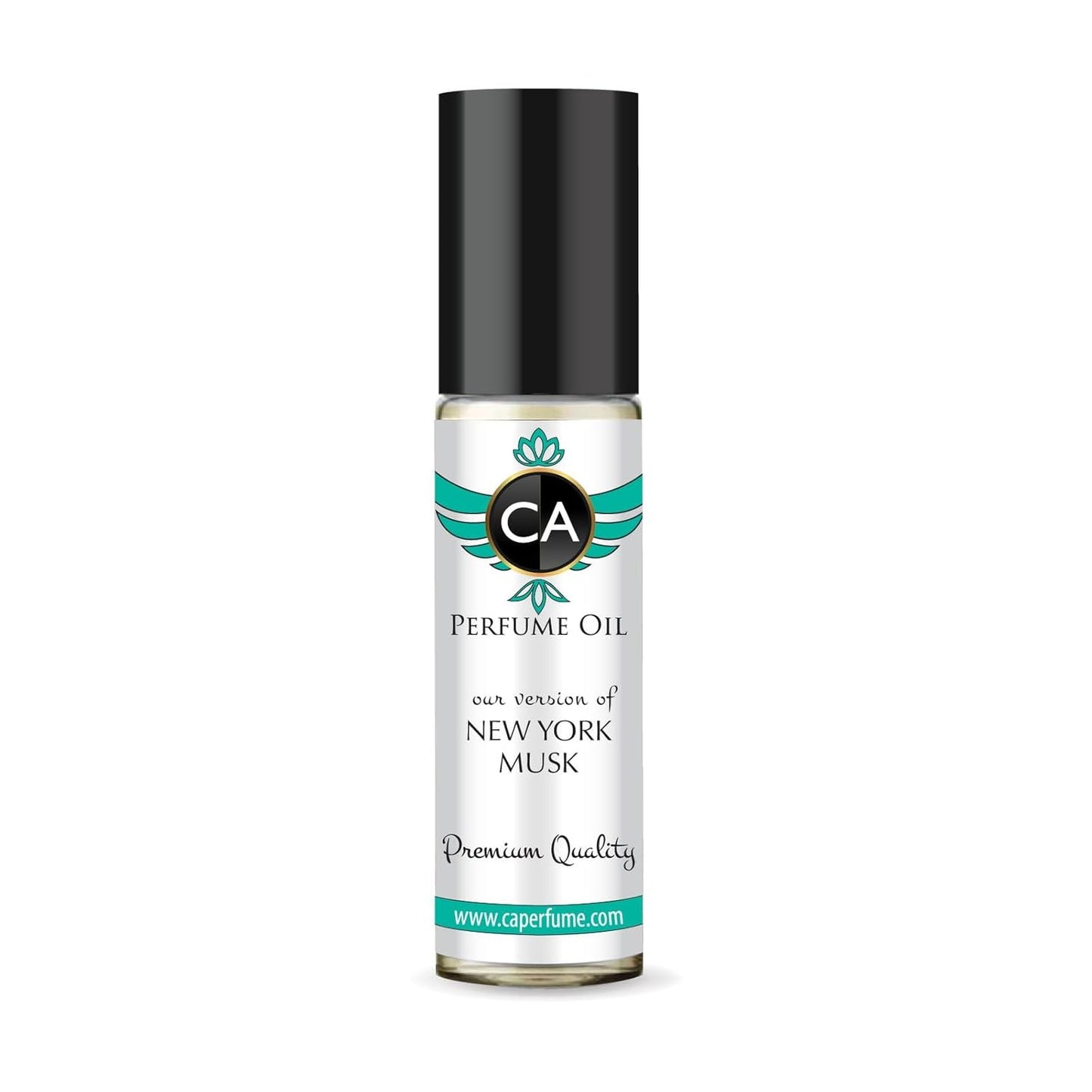 CA Perfume Impression of New York Musk Unisex Fragrance Oil Floral Woody Musk Scent Long Lasting Perfumes for Women & Men Travel Size TSA Ready Mini Parfum Body Oil Roll-on 0.33 Fl Oz 10ml