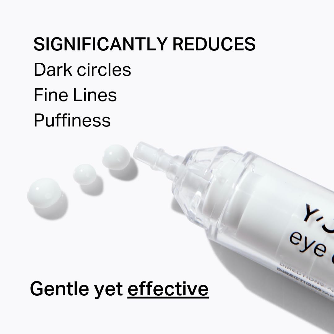 Y’OUR Retinol & Peptide Complex Eye Cream: Anti-Aging for Dark Circles, Puffiness, Wrinkles & Crow’s Feet; Hydrating & Under Eye Repair. Made in USA