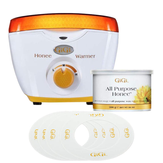 GiGi Hair Removal Wax Warmer, with All Purpose Honee, for 14 oz Wax Cans