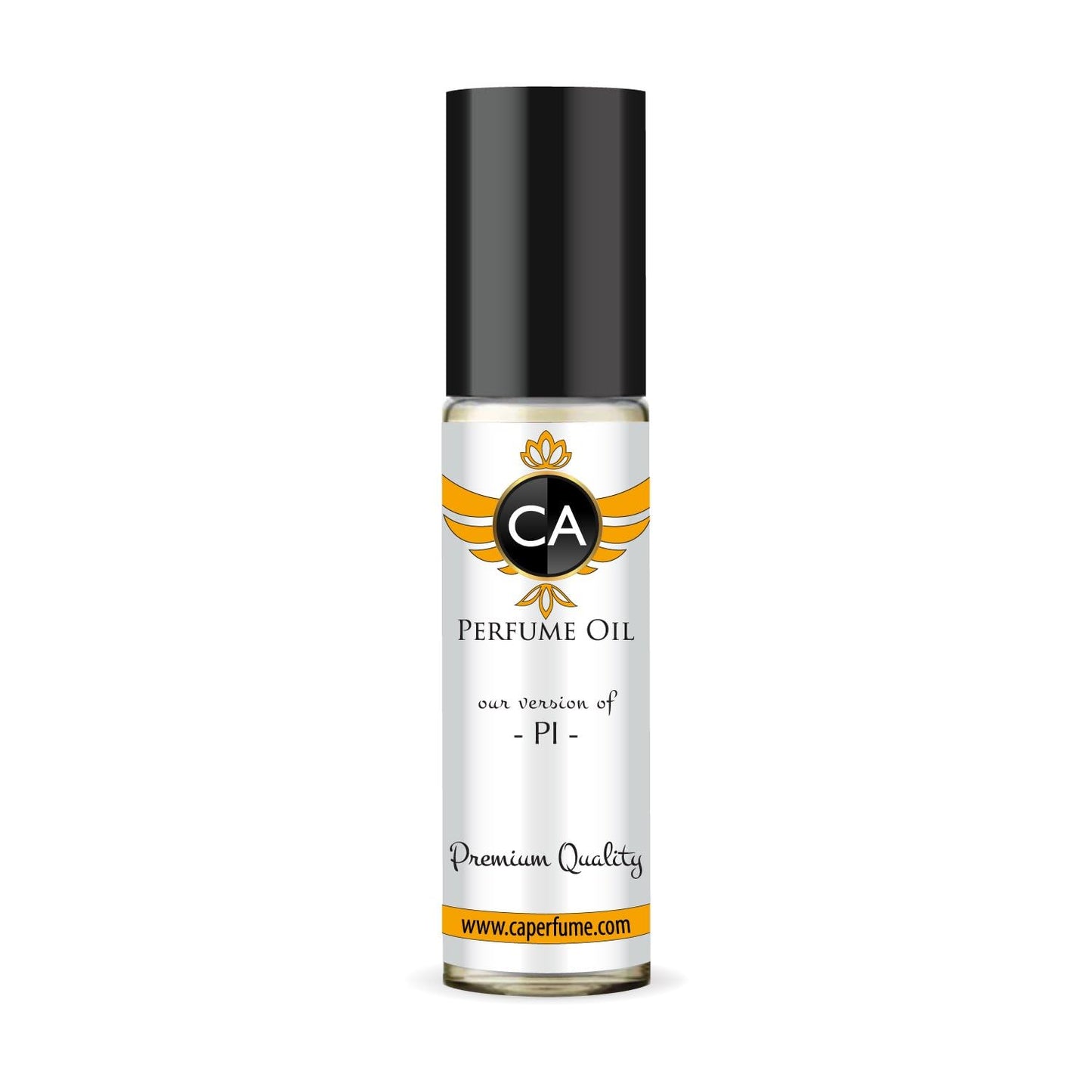CA Perfume Impression of Pi for Men Eau De Parfum Amber Woody Scent Long Lasting Cologne for Men Travel Size TSA Ready for Day and Night Wear 0.33 Fl Oz 10ml