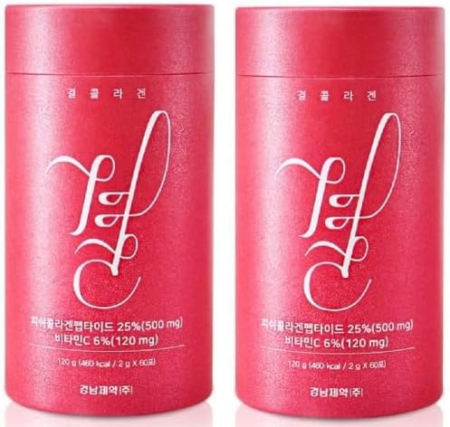 Kyungnam Collagen from Korea (1 Bottle Contains 60sticks / 1 Sachet with 2 Grams), 2pack x 60sticks, 결 콜라겐