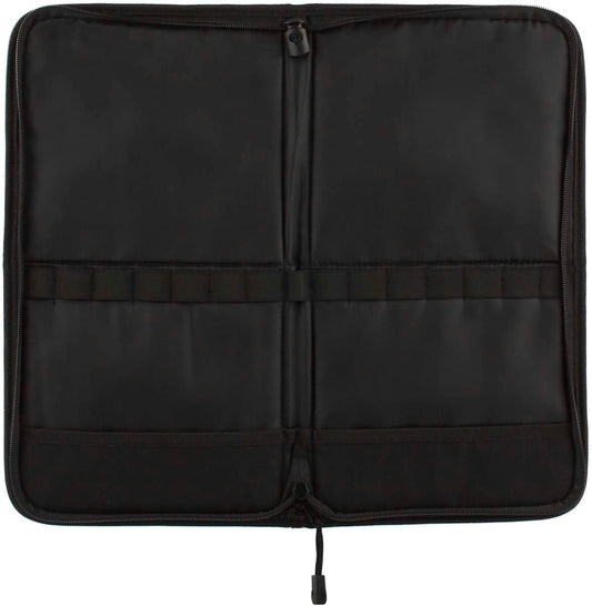 Creative Mark Folding Paint Easel & Travel Case - 13" Long - Compact Brush Holder Organizer for Long Handled Paintbrushes - Durable Paint Brush Bag for Storage - Holds up to 20 Brushes