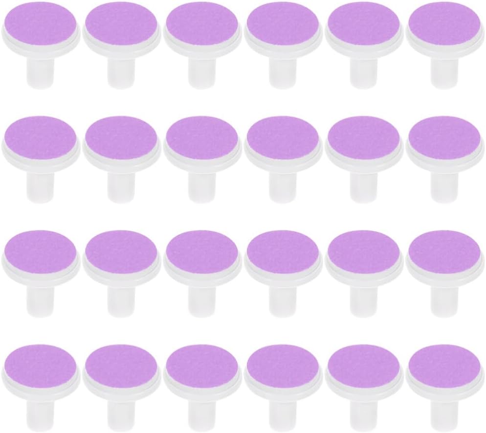 Angoily 24pcs Rechargeable Electric Nail Trimmer Simply Nail Cutting Heads Childern Thumble Trimmer Thumble Accessories