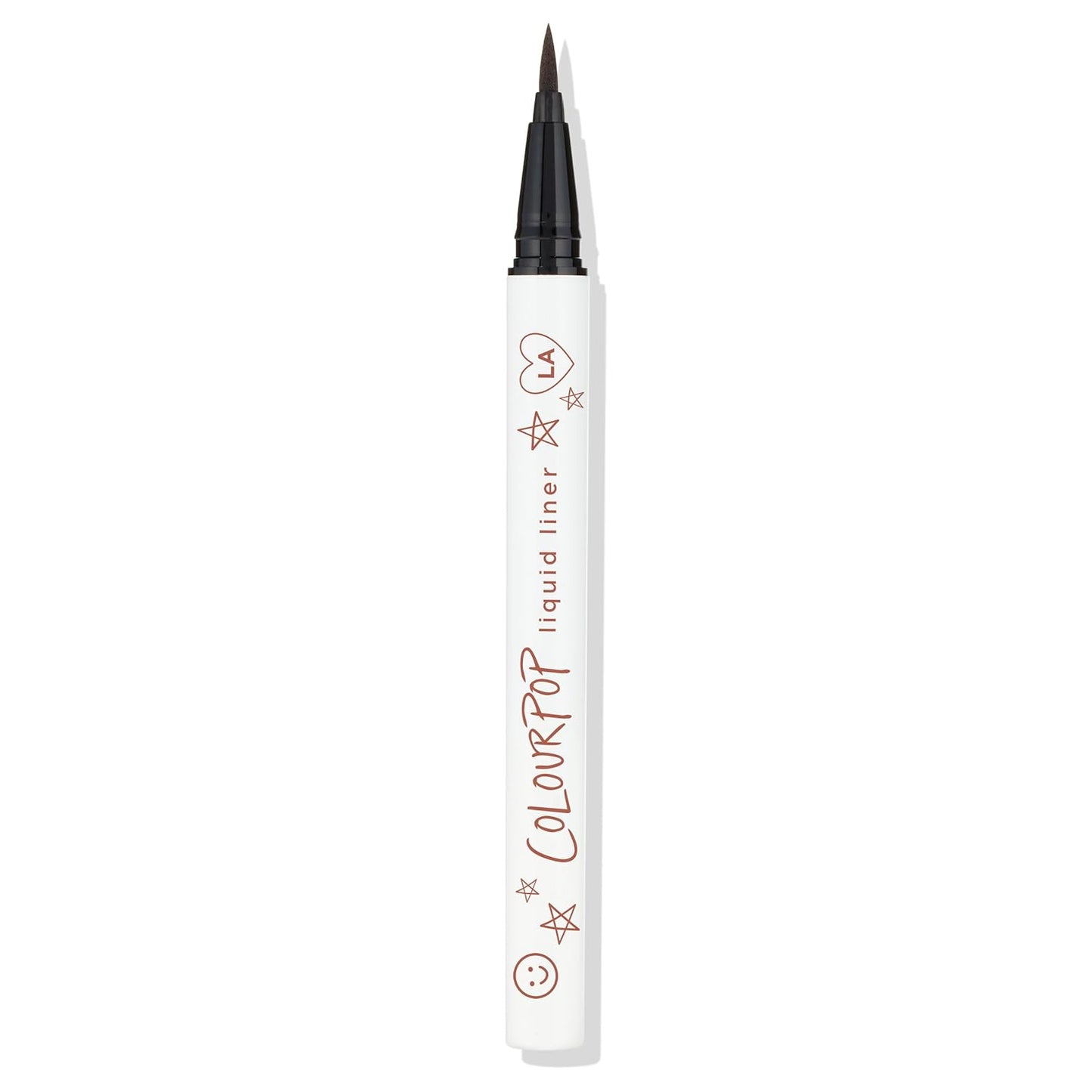 ColourPop BFF Liquid Liner - Precision Felt Tip Liquid Eyeliner Pen - High-Pigment & Buildable Colored Eyeliner with a Transfer Resistant Formula - Grande (0.02 oz)