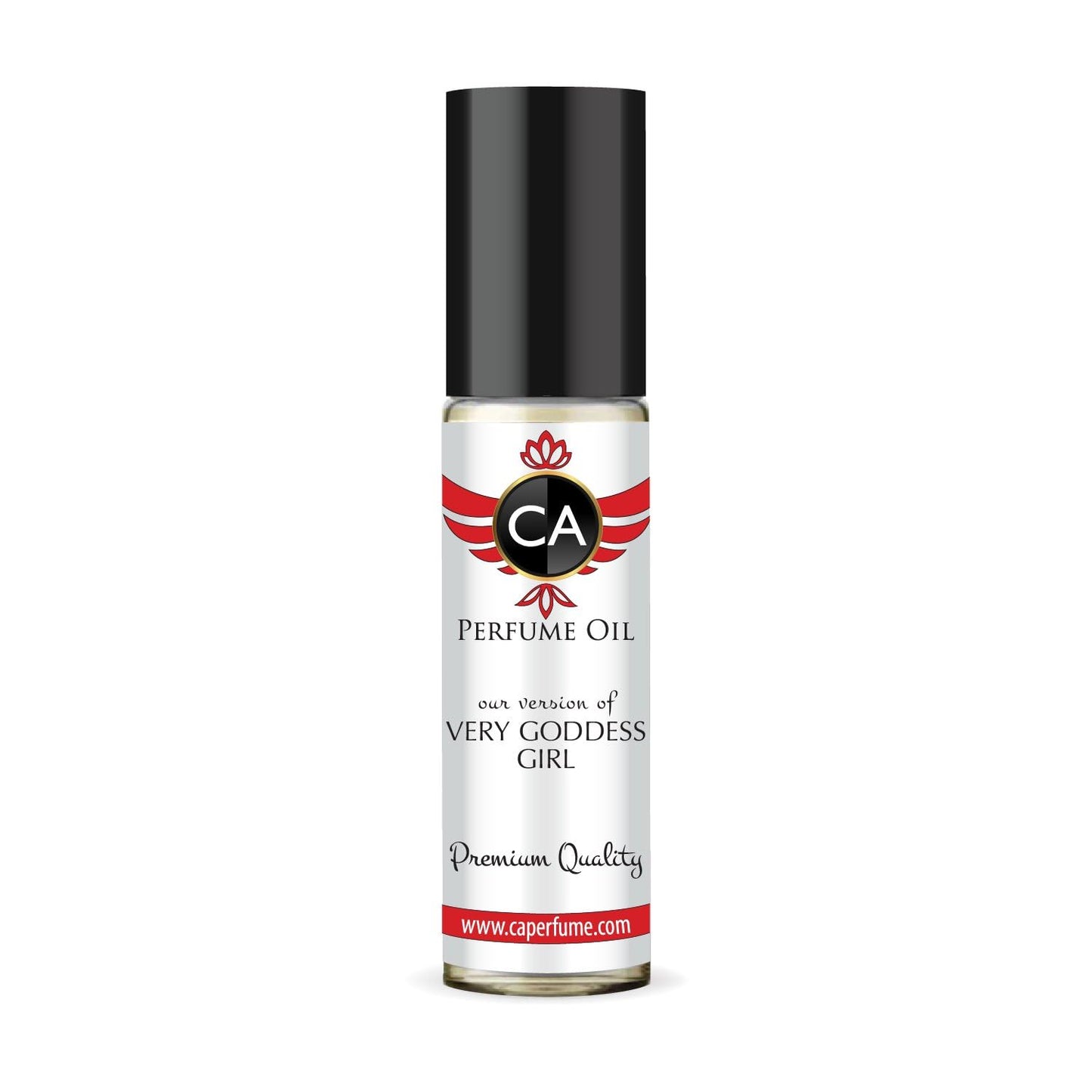CA Perfume Impression of Very Goddess Girl for Women Fragrance Oil Floral Fruity Scent Long Lasting Perfumes for Women Travel Size TSA Ready Mini Parfum Body Oil Roll-on 0.33 Fl Oz 10ml